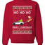 Ho Ho Ho Merry Cybertruck Funny Meme Merry Ugly Christmas Sweater Unisex Crewneck Graphic Sweatshirt