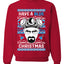 Have a Blue Christmas Walter Breaking TV Christmas Ugly Christmas Sweater Unisex Crewneck Graphic Sweatshirt