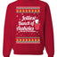 Jolliest Bunch of Assholes Xmas Movie Merry Ugly Christmas Sweater Unisex Crewneck Graphic Sweatshirt