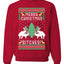 Merry Christmas Bitches Merry Ugly Christmas Sweater Unisex Crewneck Graphic Sweatshirt