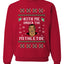 Kith Me Under The Mithletoe | Lisp Merry Ugly Christmas Sweater Unisex Crewneck Graphic Sweatshirt