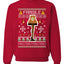 Fragile Leg Lamp Christmas Story Funny Xmas Merry Ugly Christmas Sweater Unisex Crewneck Graphic Sweatshirt