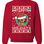 Yappy Holidays  Merry Ugly Christmas Sweater Unisex Crewneck Graphic Sweatshirt