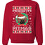 Merry Pitmas  Merry Ugly Christmas Sweater Unisex Crewneck Graphic Sweatshirt