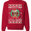 Santa's Little Yelper  Merry Ugly Christmas Sweater Unisex Crewneck Graphic Sweatshirt