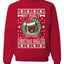 My Pugly Christmas Sweater Christmas Unisex Crewneck Graphic Sweatshirt