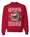 My Pugly Christmas Sweater Christmas Unisex Crewneck Graphic Sweatshirt