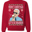 Merry Christmas Let's Go Brandon Christmas Unisex Crewneck Graphic Sweatshirt