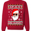 Original Hipster IPAs and Sleigh?!  Merry Ugly Christmas Sweater Unisex Crewneck Graphic Sweatshirt