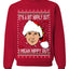 Clark Grizwald It's A Bit Nipply Out  Merry Ugly Christmas Sweater Unisex Crewneck Graphic Sweatshirt