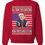 Mean Tweets and $1.79 Gas Merry Ugly Christmas Sweater Unisex Crewneck Graphic Sweatshirt