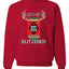 Let's Get Blitzened Christmas Unisex Crewneck Graphic Sweatshirt