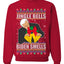 Jingle Bells Biden Smells Ugly Christmas Sweater Unisex Crewneck Graphic Sweatshirt