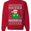 Fa lalala Hasbula Ugly Christmas Sweater Unisex Crewneck Sweatshirt