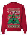 TaTa, Turtleman Quote Meme Jingle Ugly Christmas Sweater Unisex Crewneck Graphic Sweatshirt