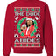 The Dude Abides Christmas Ugly Christmas Sweater Unisex Crewneck Graphic Sweatshirt