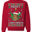 Merry Chrithmith Weed Pot Leaf Join Stoner Ugly Christmas Sweater Unisex Crewneck Sweatshirt