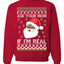 Black Santa Claus Ask Your Mom If I'm Real Adult Humor Ugly Christmas Sweater Unisex Crewneck Graphic Sweatshirt