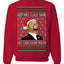 Will Slap Chris Meme Mrs Claus' Name Out Your Mouth Ugly Christmas Sweater Unisex Crewneck Graphic Sweatshirt