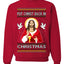 Put Christ Back In Christmas Ugly Christmas Sweater Unisex Crewneck Sweatshirt