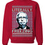 Literally Freezing McConnell Senator Ugly Christmas Sweater Unisex Crewneck Sweatshirt