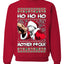 Friday Hood Santa Ugly Christmas Sweater Unisex Crewneck Sweatshirt