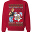 That Santa Mother F Isn't Real CLEAN Ugly Christmas Sweater Unisex Crewneck Sweatshirt