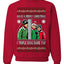 I Triple Dog Dare Ya Merry Story Ugly Christmas Sweater Unisex Crewneck Sweatshirt