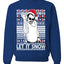 Salt Bae Christmas Ugly Christmas Sweater Unisex Crewneck Sweatshirt