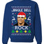 Jingle Bell Rock Ugly Christmas Sweater Unisex Crewneck Sweatshirt