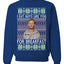 I Eat Guys Like You For Breakfast Ugly Christmas Sweater Unisex Crewneck Sweatshirt