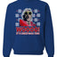 Woooo! It's Christmas Time Ugly Christmas Sweater Unisex Crewneck Sweatshirt