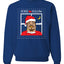 Home Malone White Ugly Christmas Sweater Unisex Crewneck Sweatshirt