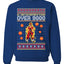 DBZ Anime Cartoon Fan Reach Over 9,000 Ugly Christmas Sweater Unisex Crewneck Sweatshirt