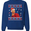 Will Smith Fresh Prince Of Bel Air  Christmas Xmas Candy Cane Ugly Christmas Sweater Unisex Crewneck Sweatshirt