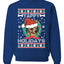 Yappy Holidays  Merry Ugly Christmas Sweater Unisex Crewneck Graphic Sweatshirt