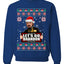 Let's Go Brandon Leo Laughing Meme  Merry Ugly Christmas Sweater Unisex Crewneck Graphic Sweatshirt