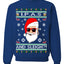 Original Hipster IPAs and Sleigh?!  Merry Ugly Christmas Sweater Unisex Crewneck Graphic Sweatshirt
