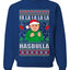 Fa lalala Hasbula Ugly Christmas Sweater Unisex Crewneck Sweatshirt