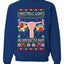 Christmas Lights & Reproductive Rights Ugly Christmas Sweater Unisex Crewneck Graphic Sweatshirt