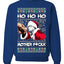 Friday Hood Santa Ugly Christmas Sweater Unisex Crewneck Sweatshirt