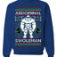 Abdominal Swoleman Fitness Yeti Ugly Christmas Sweater Unisex Crewneck Sweatshirt