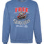 Free Sleigh Rides Warm Blankets & Hot Cocoa  Merry Christmas Unisex Crewneck Graphic Sweatshirt