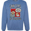 Santa Claus Is Coming, That's What She Said  Merry Christmas Unisex Crewneck Graphic Sweatshirt