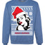 Merry Kissmas Marilyn Monroe Merry Ugly Christmas Sweater Unisex Crewneck Graphic Sweatshirt