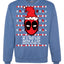 Lap Worth Sitting On Deadpool Christmas Ugly Christmas Sweater Unisex Crewneck Graphic Sweatshirt