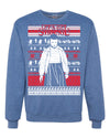 Let's Get Strange White Ugly Christmas Sweater Unisex Crewneck Graphic Sweatshirt