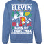 Eleven Days of Christmas Ugly Christmas Sweater Unisex Crewneck Graphic Sweatshirt