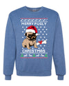 Merry PMerry Ugly Christmas Merry Ugly Christmas Sweater Unisex Crewneck Graphic Sweatshirt