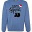 Santa Squad Xmas Hat Boots Merry Christmas Unisex Crewneck Graphic Sweatshirt